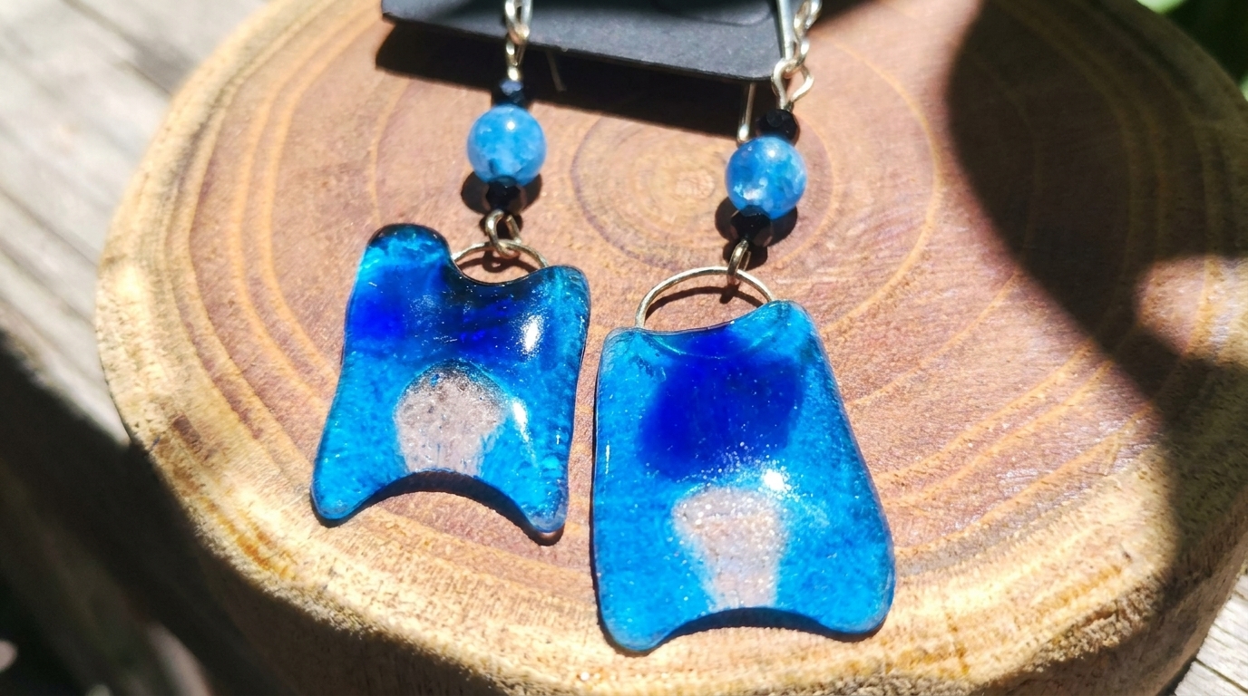 Joyas de vitral artesanales