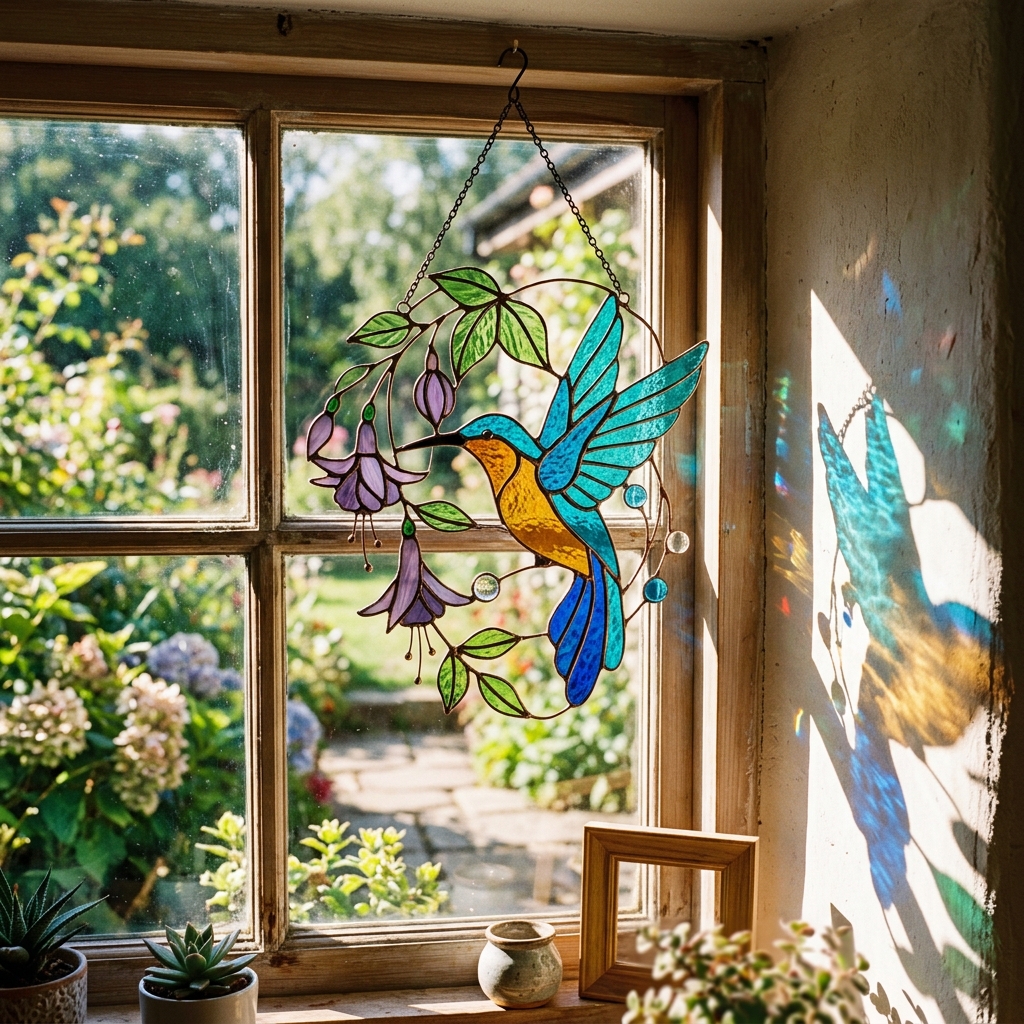 Suncatchers de vidrio